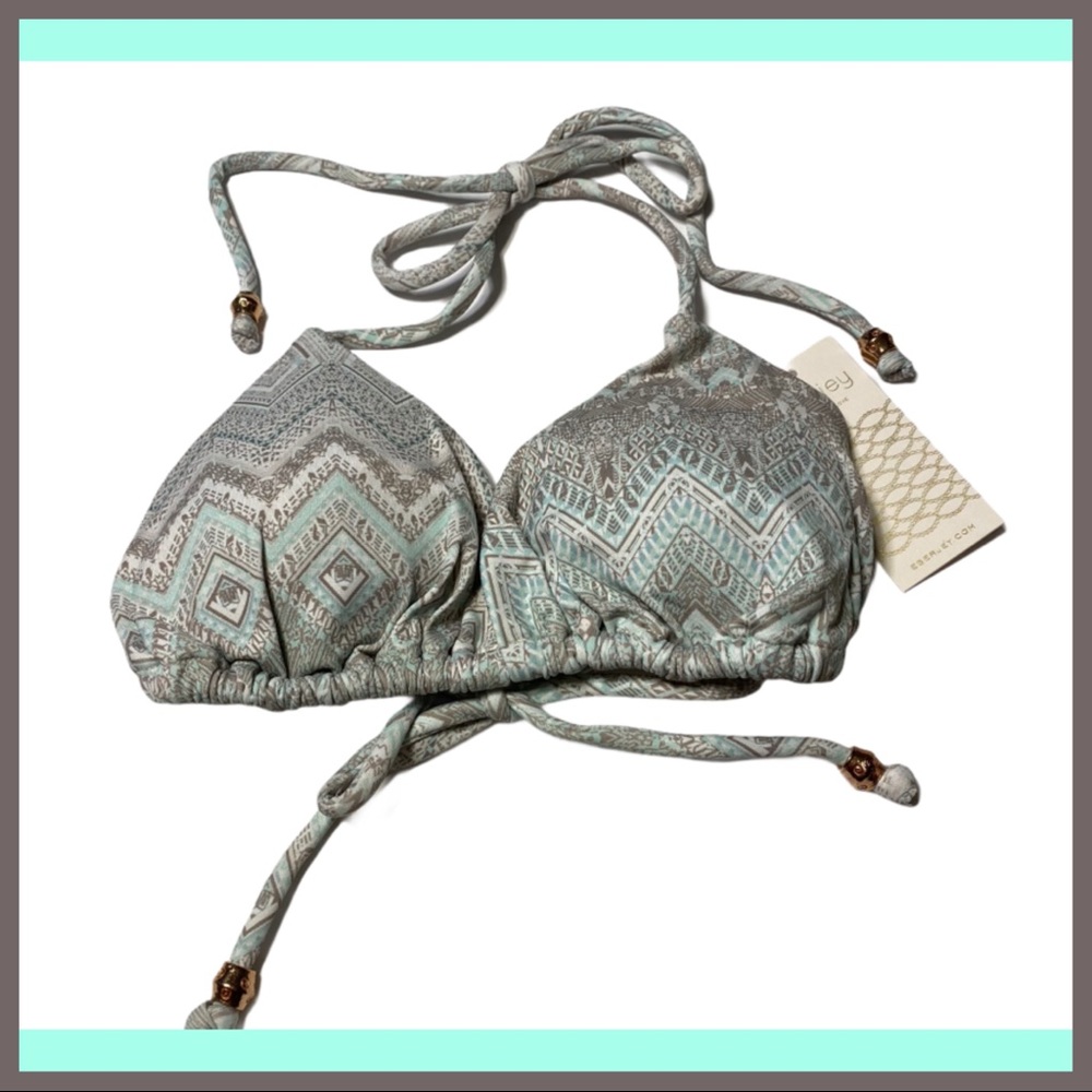 NWT EBERJEY SURF SPRAY MIA BIKINI TOP size M - Picture 4 of 8